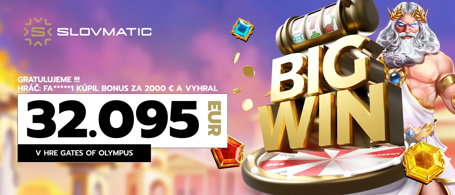 Hráč FA*****1 kúpil bonus za 2 000 eur a vyhral 32 095 eur v hre Gates of Olympus.
