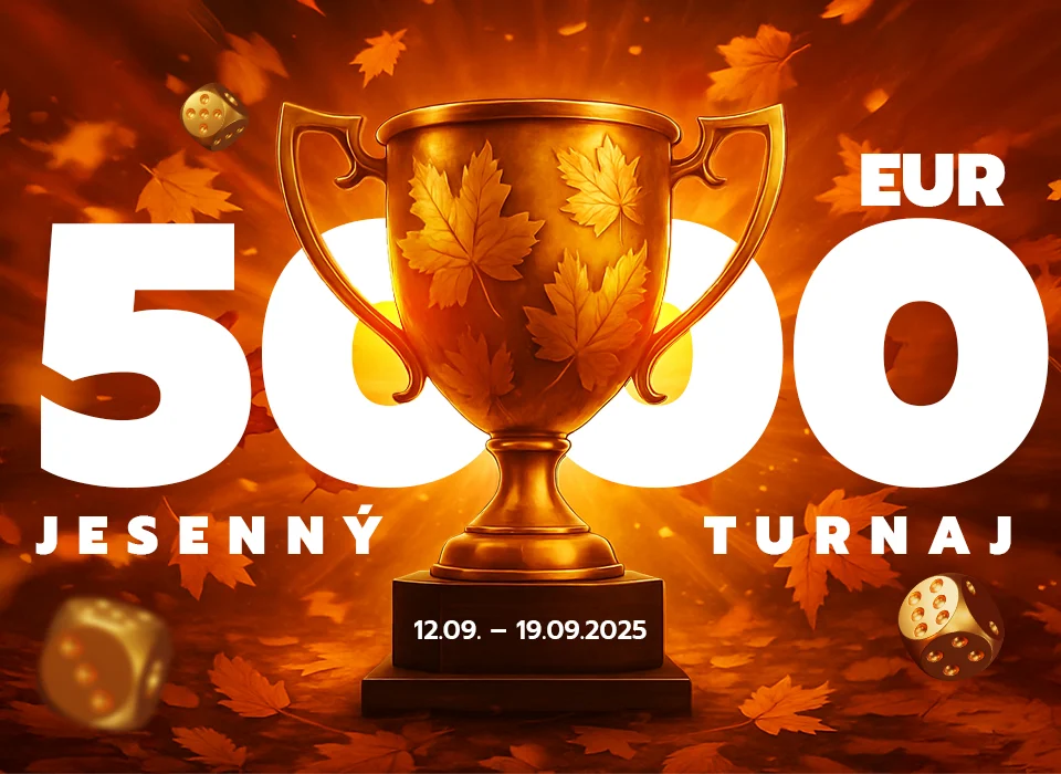 Jesenný turnaj - 5000 EUR (12.09. - 19.09. 2025)